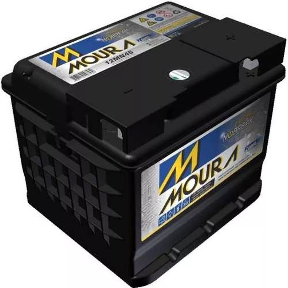 NOBREAK energia solar Bateria ESTACIONARIA Moura 45ah 12v mn 700