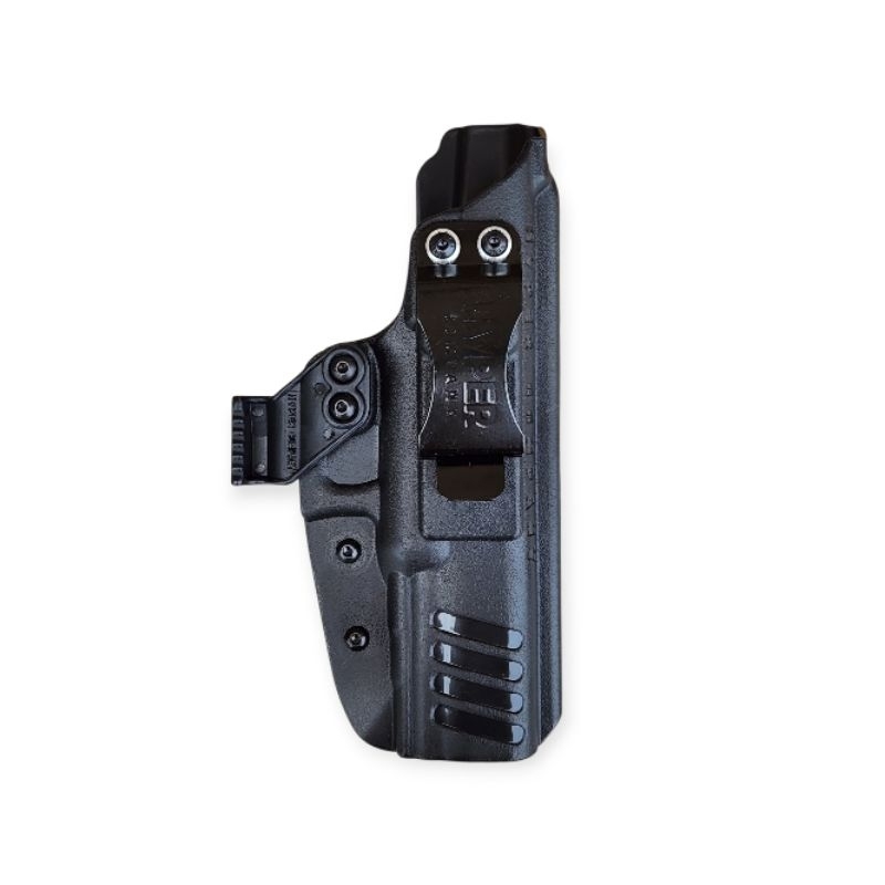 Coldre velado Pist0las  Glock 17, Glock19, Glock19x, Glock20, Glock21, Glock25, Glock45 C/Clip METAL