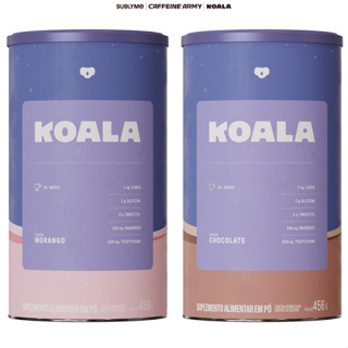 Koala (456g) - Suplemento em Pó Noturno com Magnésio, Inositol, Triptofano e Zinco - Caffeine Army em Oferta na Shopee