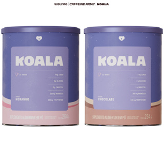 Koala (264g) - Suplemento em Pó Noturno com Magnésio, Inositol, Triptofano e Zinco - Caffeine Army em Oferta na Shopee