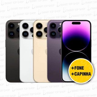 Celular IPhone 14, Pro e 14 pro Max 128gb e 256gb VITRINE