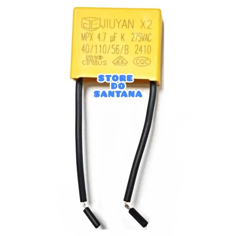 Capacitor X2 2.2uf 3.3uf 4.5uf e 4.7µF para Interruptor Inteligente Wi-Fi Sem fio Neutro