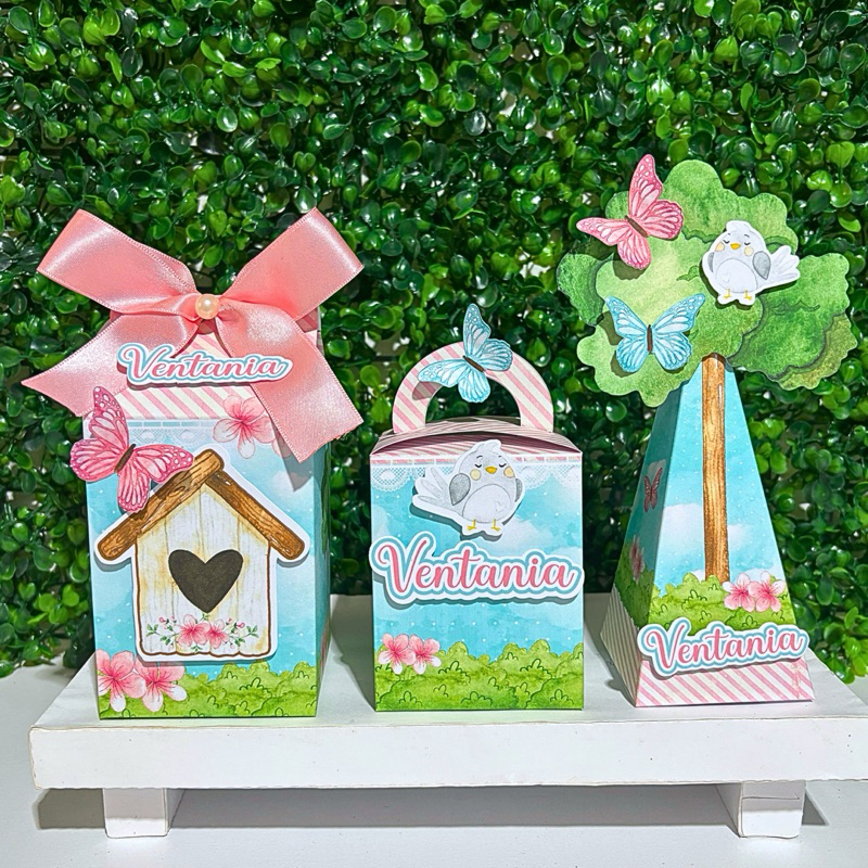 Kit personalizados jardim  encantado / jardim das borboletas festa/ lembrancinhas/ caixinhas