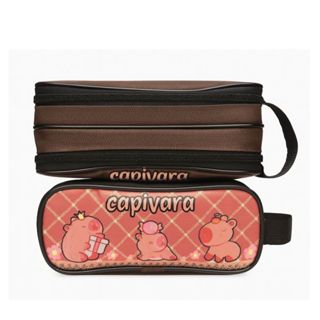 Porta lápis personagem variados bolsinha de lápis escolar/escola em Oferta na Shopee