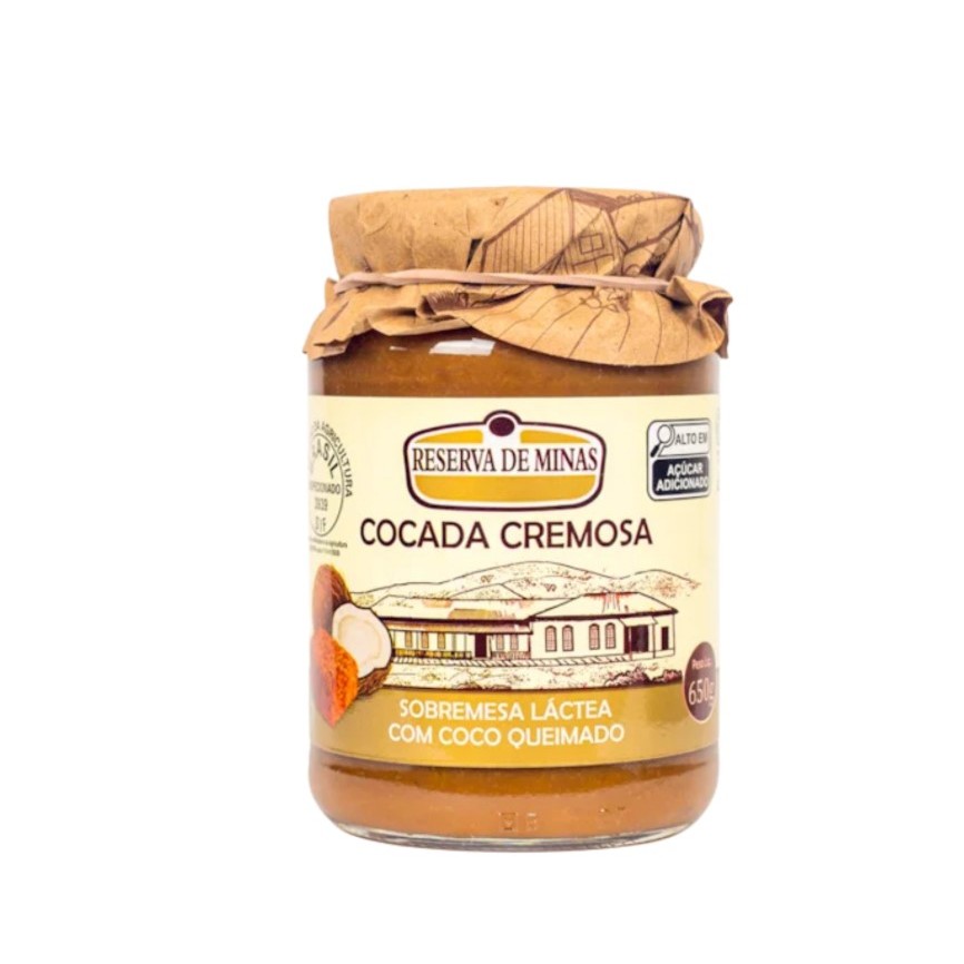 Cocada Cremosa com Coco Queimado – 650g DIRETO DA FÁBRICA PARA SUA CASA 🥥🥥🥥