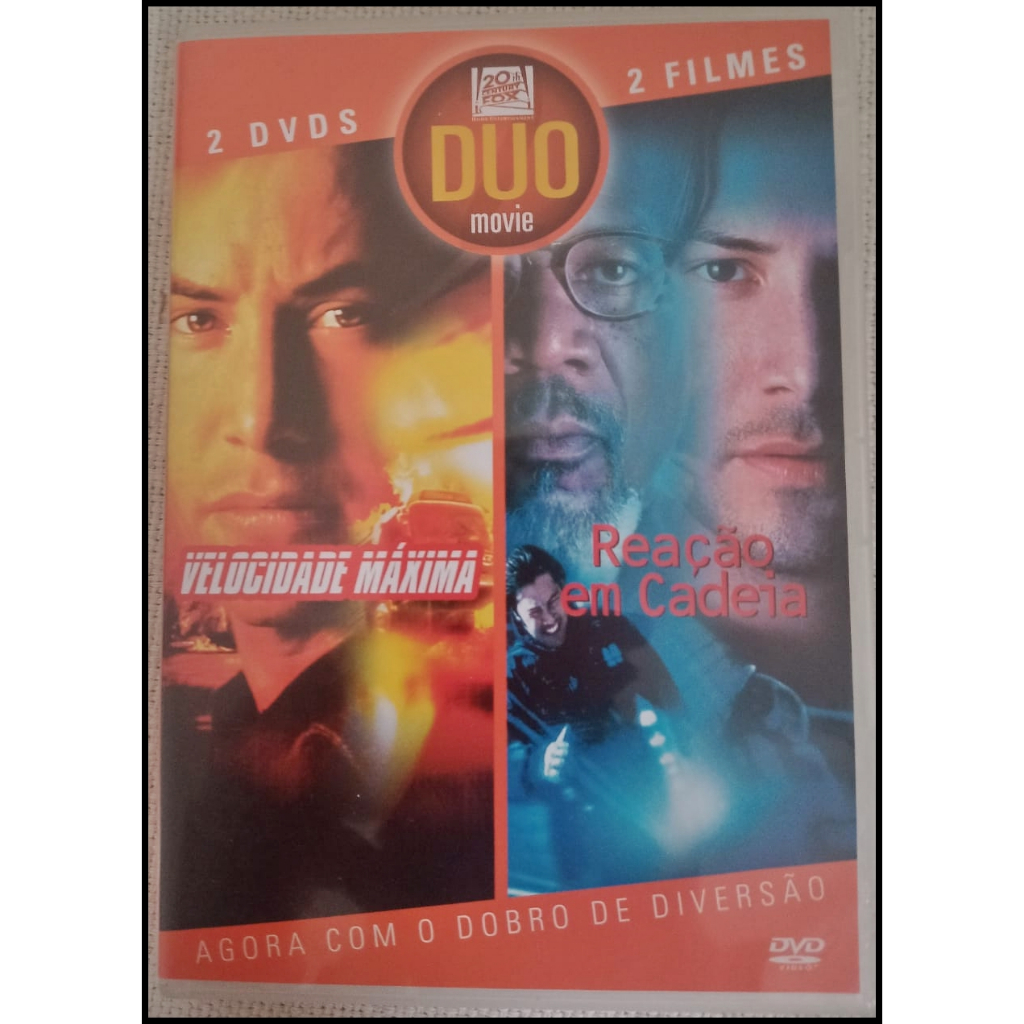 DVD Velocidade Máxima & Reação Em Cadeia - Duo Movie Originais