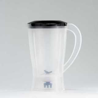 Copo Mondial Easy Power L 550W Translúcido Tampa Preta em Oferta na Shopee