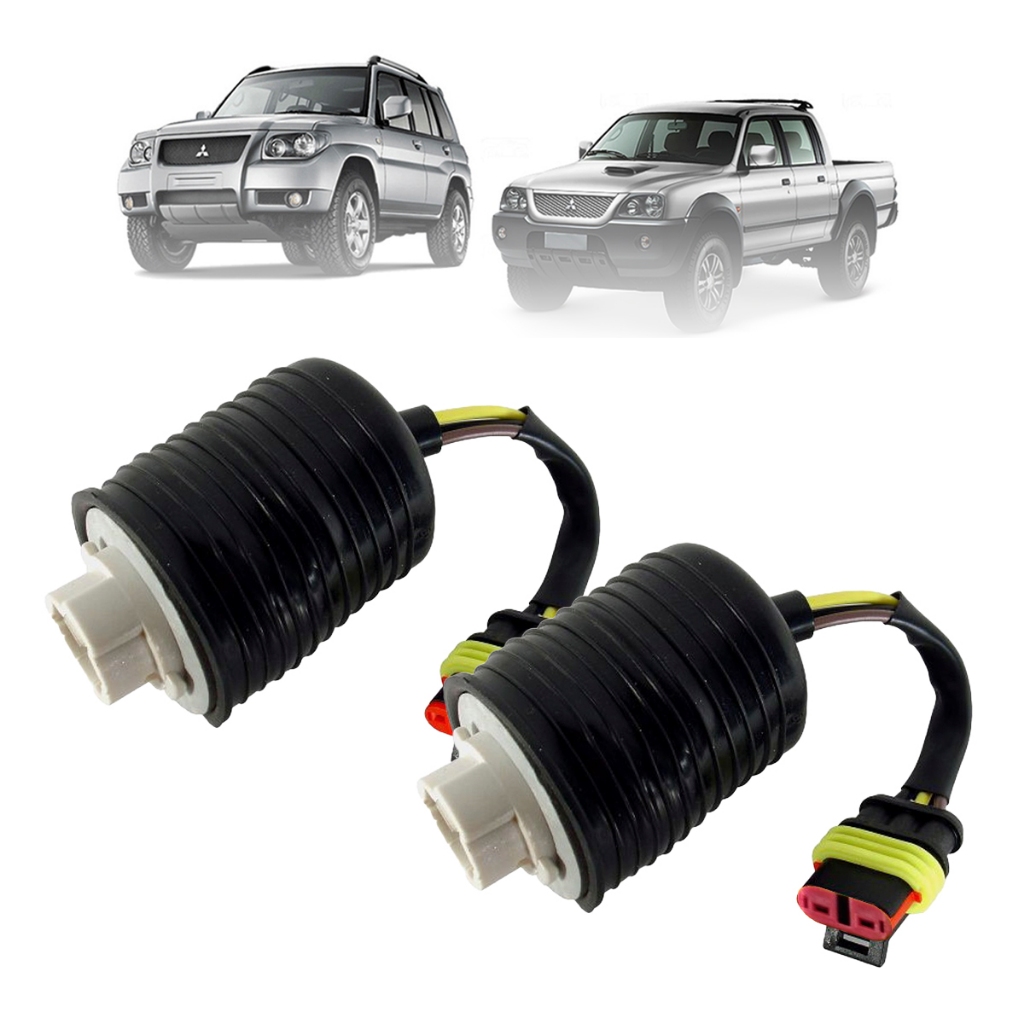 Par Soquete Lanterna De Re L200 1 Polo Chicote Pajero 2004 2005 2006 2007 2008 2009 2010 2011 2012 em Oferta na Shopee