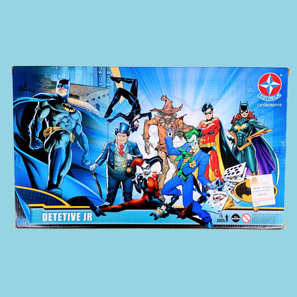 Jogo Detetive Jr Batman - Jogo de tabuleiro Estrela
