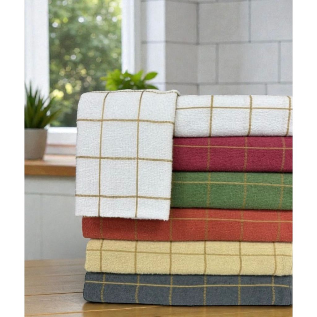 Pano de Prato e Copa Xadrez Colorido 100% Algodão 42x82cm Sortidos em Oferta na Shopee