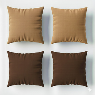 Kit 4 Capas de Almofada 40X40 Tecido Black Resistente e Encorpado Para Sala Sofá Moderna Decoração em Oferta na Shopee