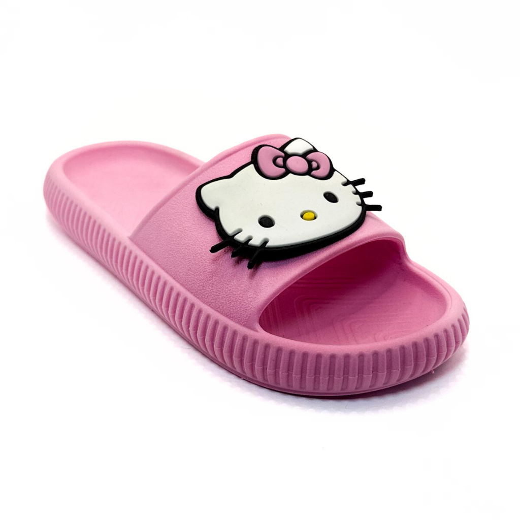 Chinelo Slide Nuvem Infantil Feminino Hello  Antiderrapante Macio Confortável  EVA Passeio Divertida em Oferta na Shopee