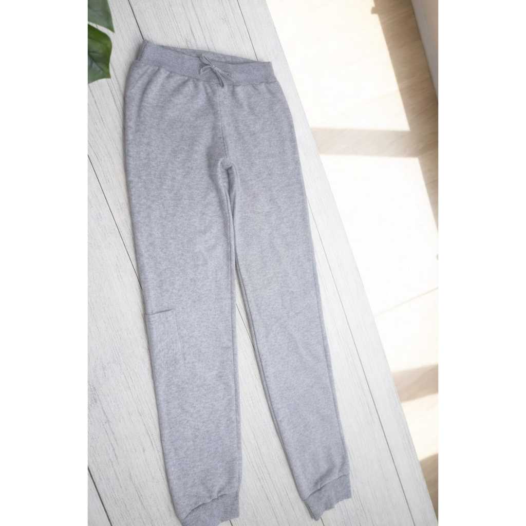 Calça Moletom jogger Juvenil feminino e masculino Unissex Peluciada Com Punho(Tamanhos 10 ao 16) Quentinha e Confortável