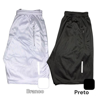 Kit 2 Bermudas Adulto Dry Fit Com Bolsos  Forrada Ótima Para Academia Futebol em Oferta na Shopee