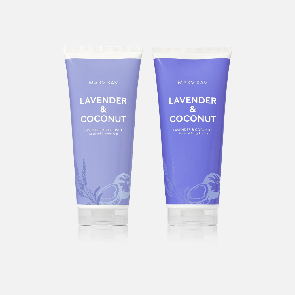 Kit Corporal - Lavender & Coconut Mary Kay (sabonete líquido + hidratante)