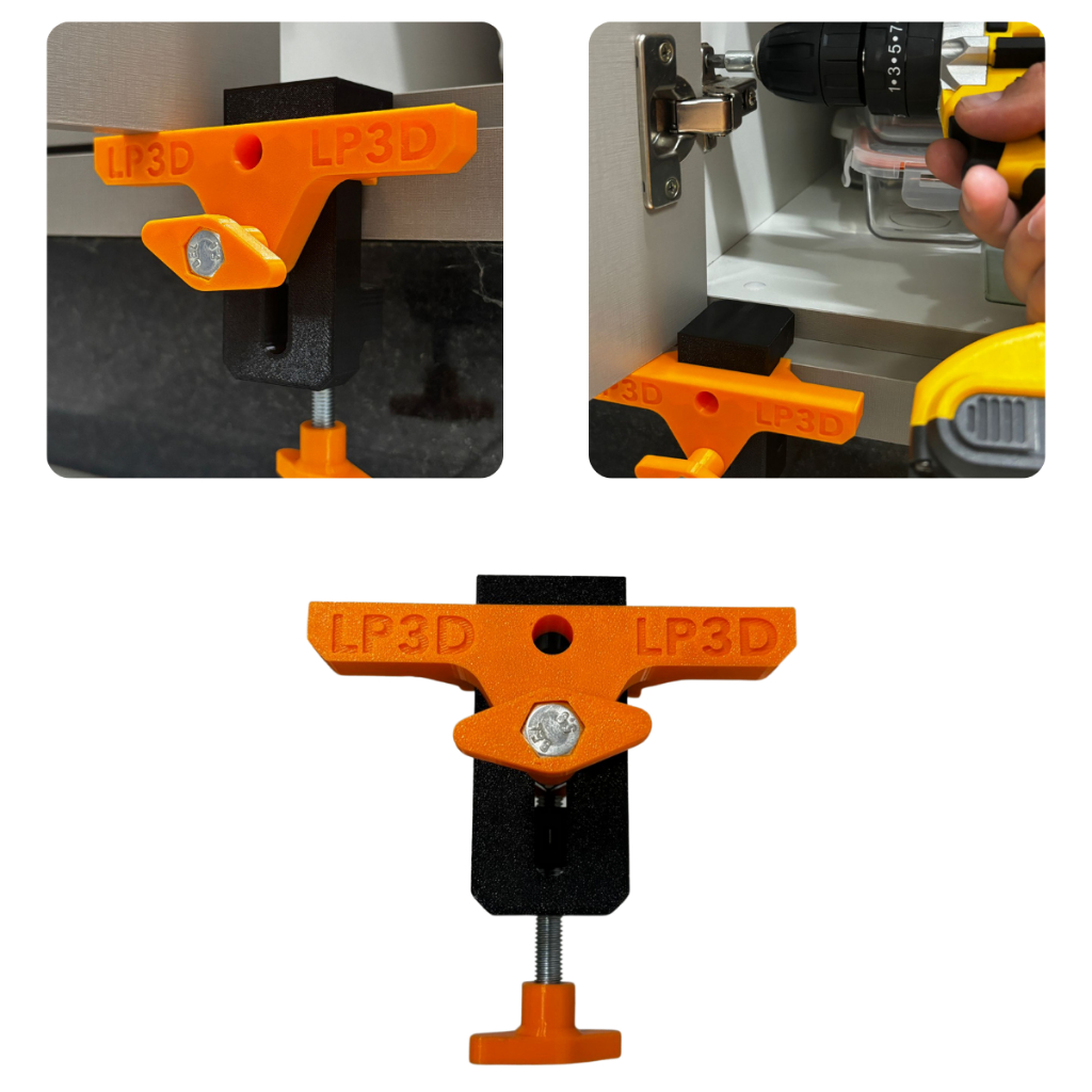Kit - Gabaritos para Instalação e nivelamento de Portas de armários e 2 Instalação de frente de Gavetas
