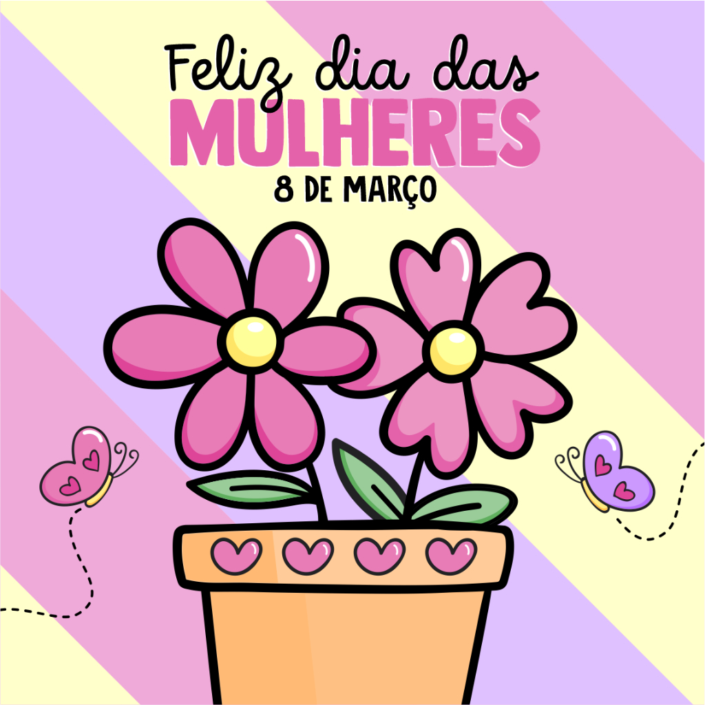 CARD PARA BRINCO - MIMO PARA CLIENTE DIA DAS MULHERES