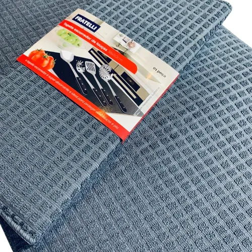 Tapete Escorredor de Louça 38x50cm em Microfibra Ultra Absorvente Antiderrapante Organização Praticidade Compre A
