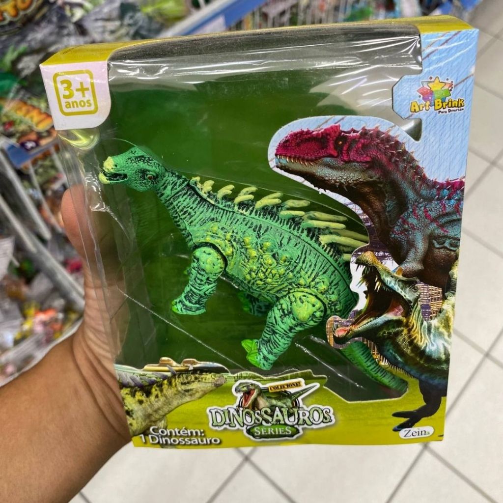Dinossauro de Brinquedo Para Criança Realista Infantil Jurassic Dino Colecionável