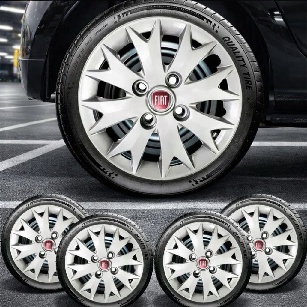 kit 4 Calotas Fiat Palio aro 13 em Oferta na Shopee