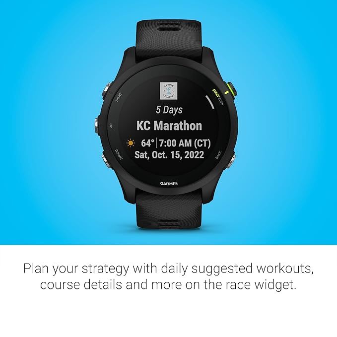 Garmin Forerunner® 255 Music Smartwatch de Corrida Gps Garmin Corrida Esporte Gps Musica