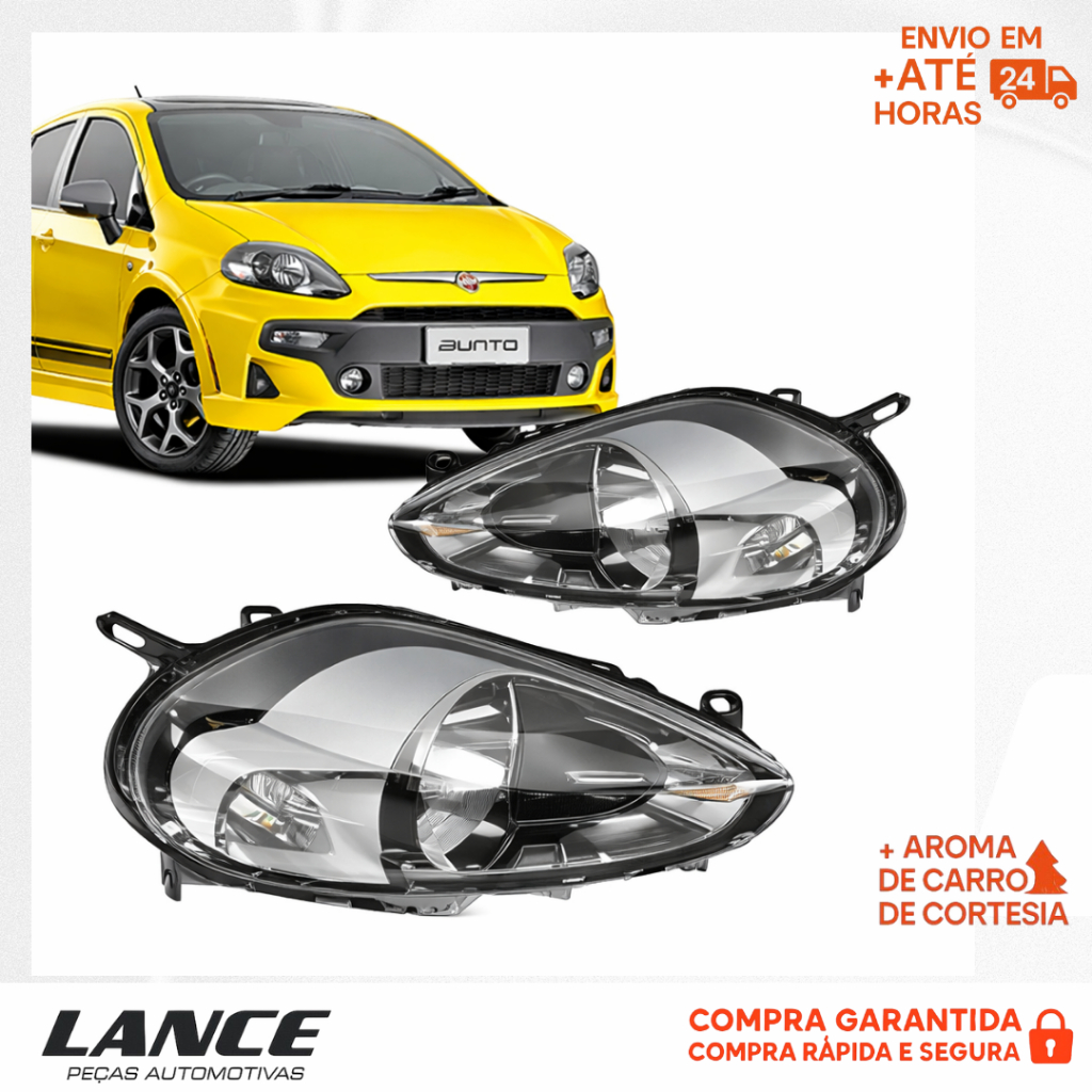 Farol Punto 2013 2014 2015 2016 2017 Cromado