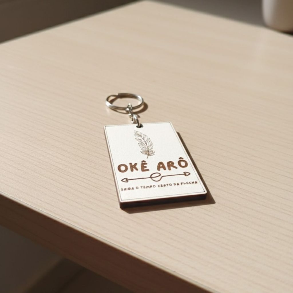 50 Chaveiros MDF Orixá Oxossi Umbanda/Candomblé