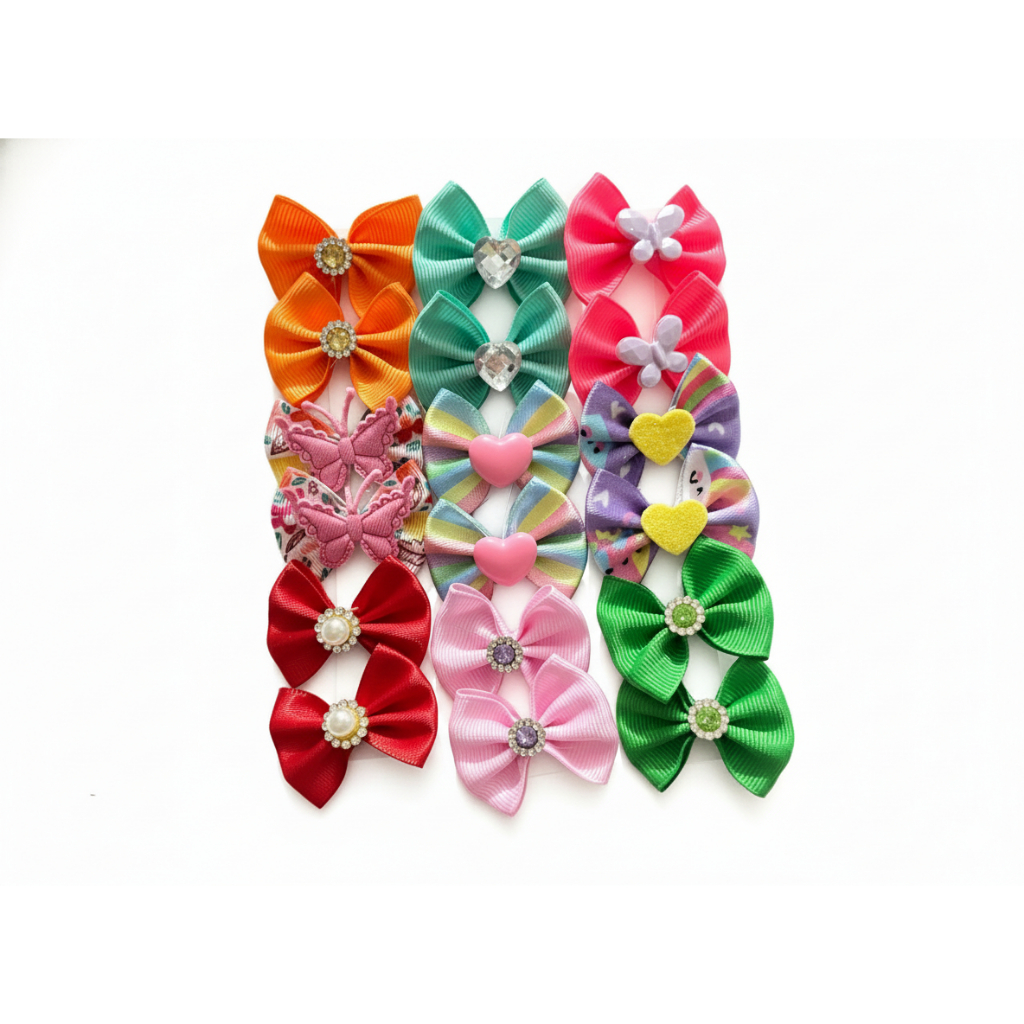 50 unidades Laços Pet kit Banho Tosa Laços Pronta entrega Lacinho Pet Laço Luxo Acessórios para Cachorro