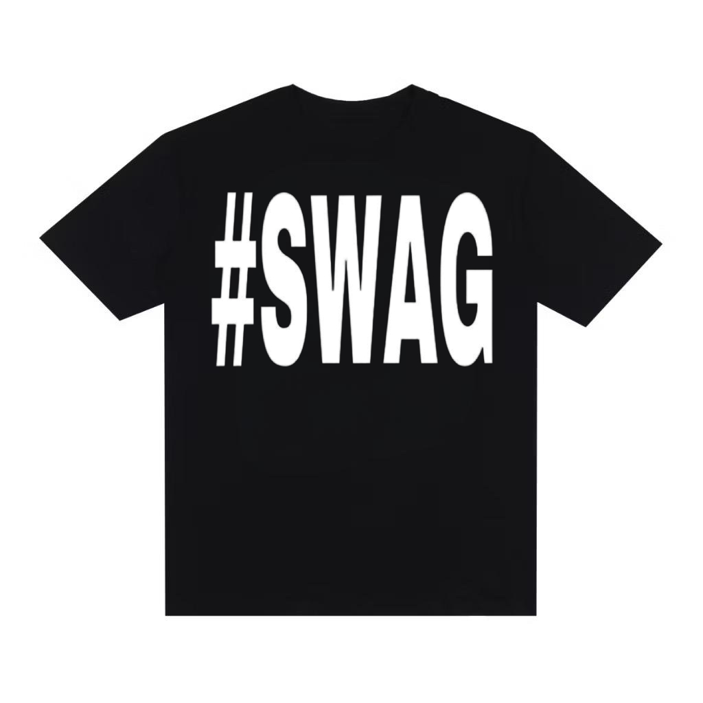 Camiseta Streetwear Oversized Larga Rap Rapper Rocky A$AP Swag #Swag Trap Trap Gangster Y2K Gótico em Oferta na Shopee