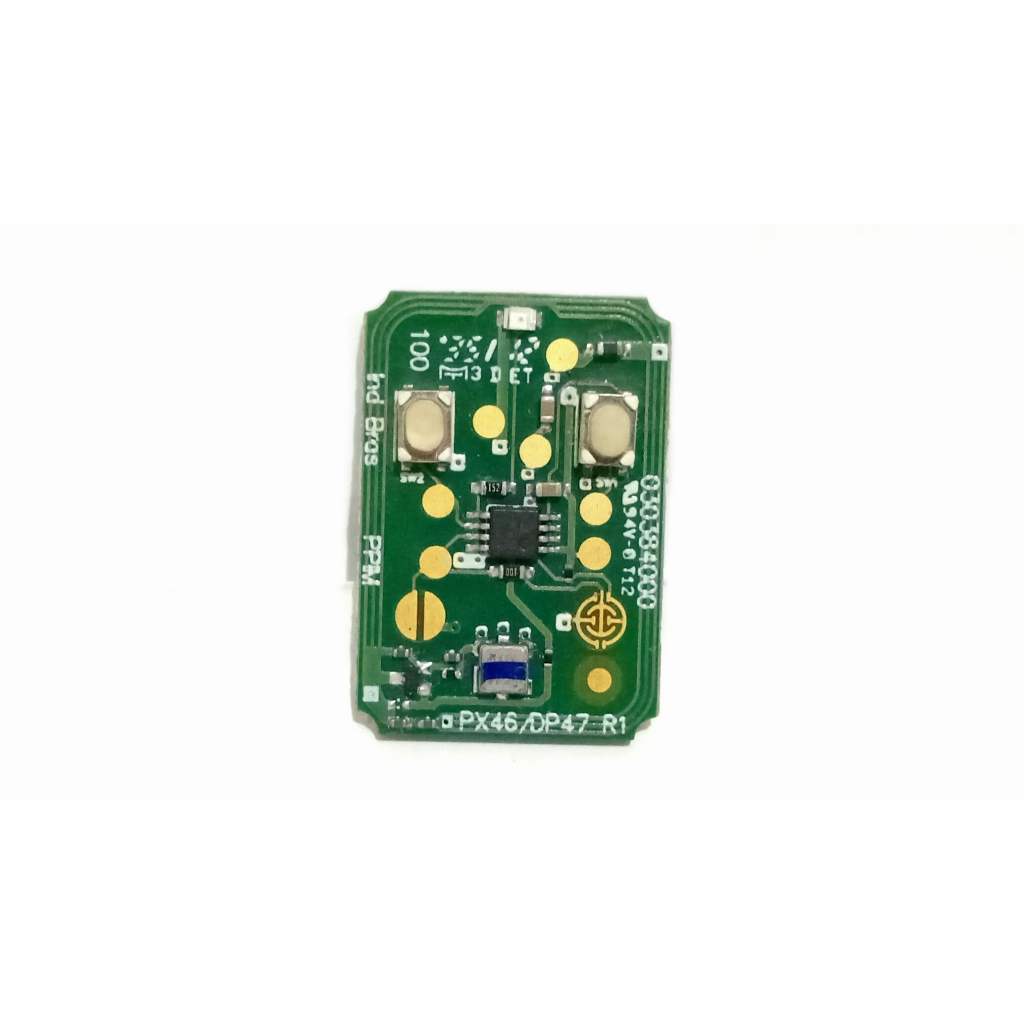 Placa Controle Remoto de Alarme Automotivo Pósitron Px46 / Dp47 - 4 Botões - Nova / Original