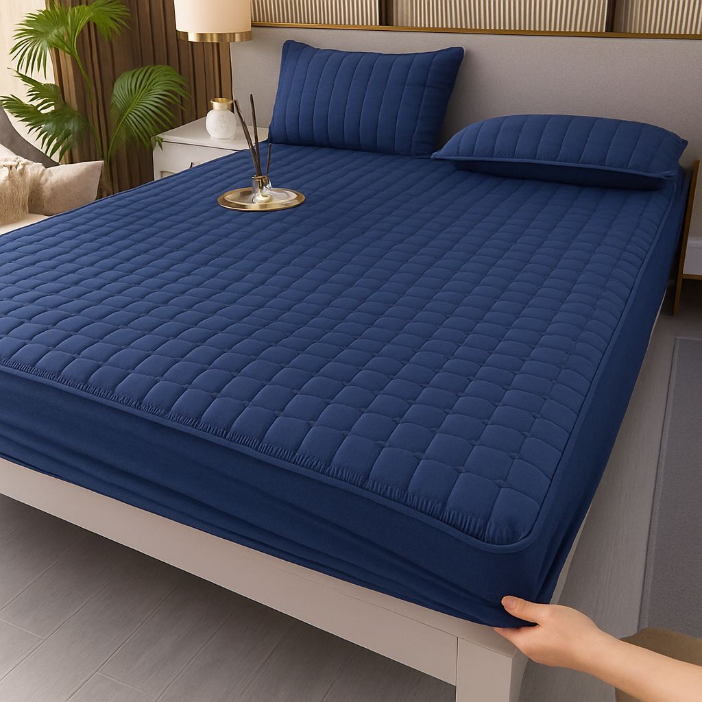 Capa Para Colchão Casal Impermeavel Matelado Com Elastico