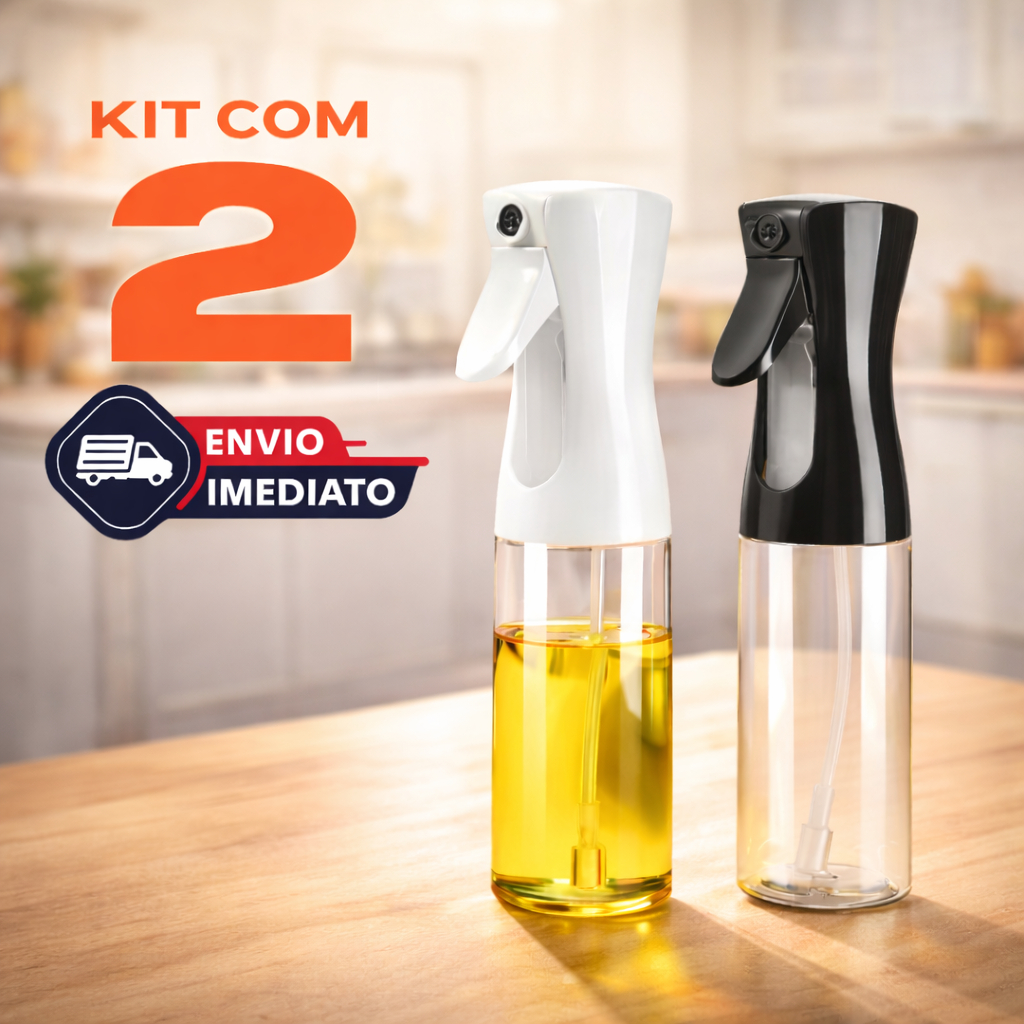 Spray Pulverizador De Azeite Vinagre 210Ml Borrifador Galheteiro