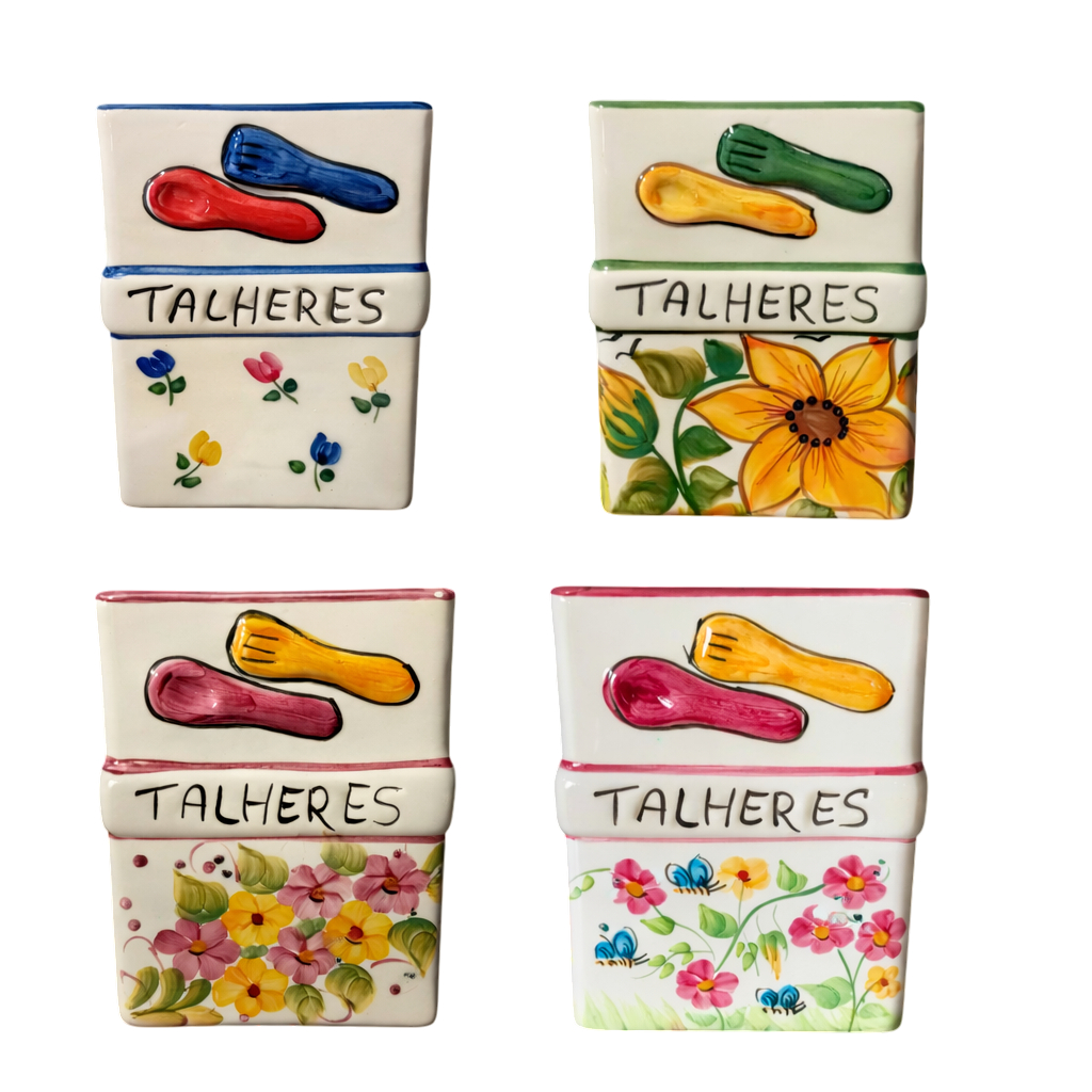 🌿 Porta Talher Decorativo 🍴 – Organização e Estilo na Cozinha em Oferta na Shopee