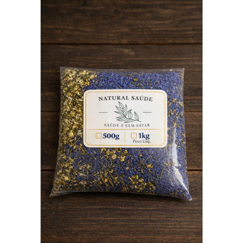 Escalda Pés 1kg Lavanda C/ Camomila + Ervas Lembrancinhas Relaxante em Oferta na Shopee