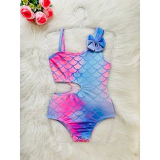 Maiô Infantil Suplex Praia Piscina Frutas Melancia Sereia em Oferta na Shopee