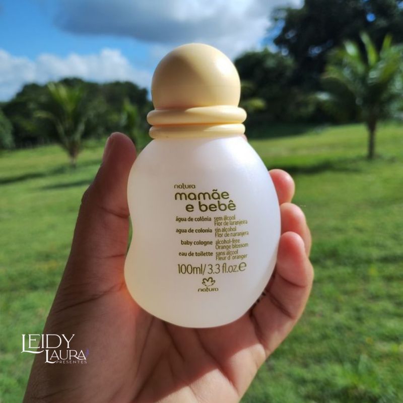 Colônia Mamãe e Bebê Natura 100ml – Tradicional | Flor de Laranjeira – Original Infantil
