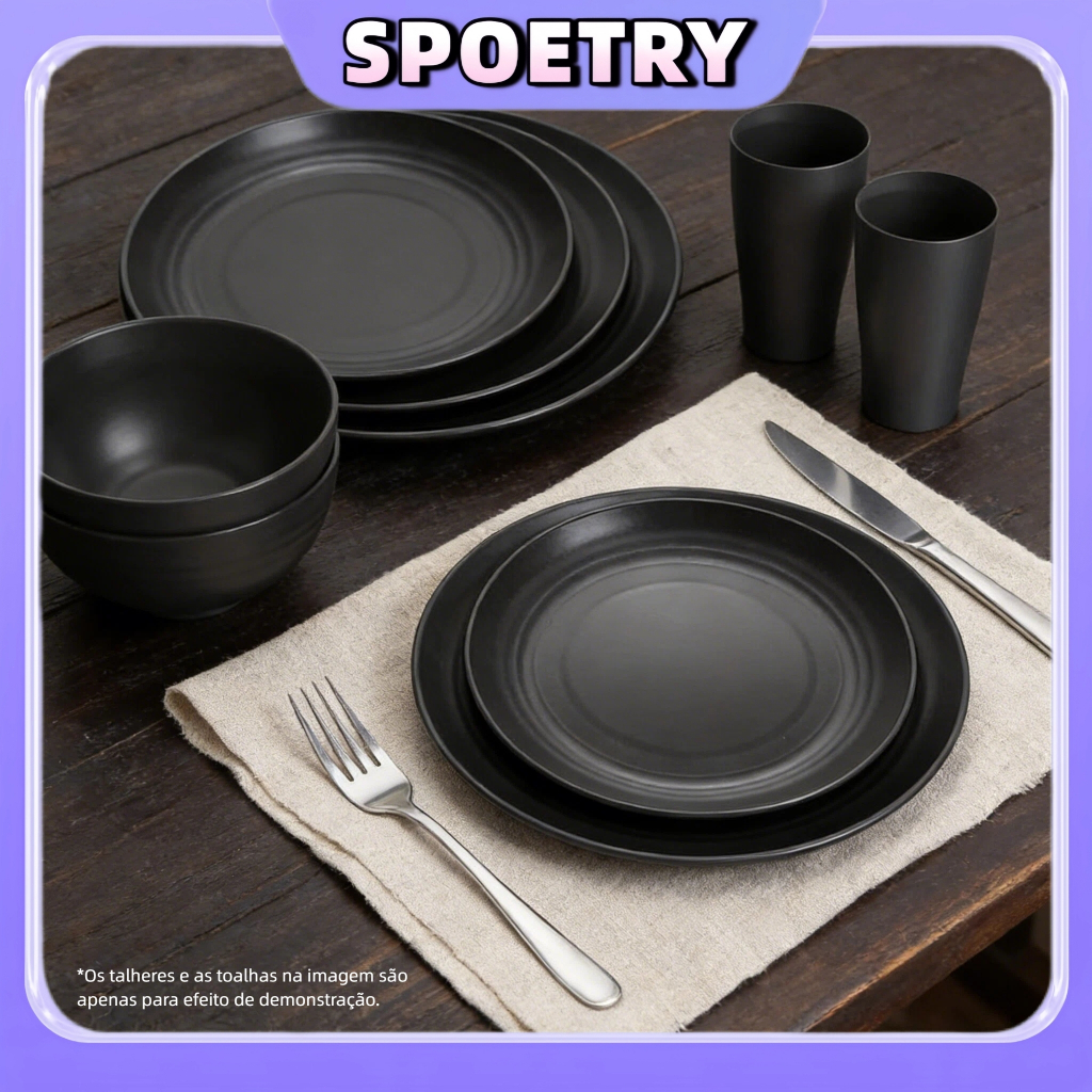 Aparelho de Jantar de Melamina: Onde Comprar | BuscaProdutos