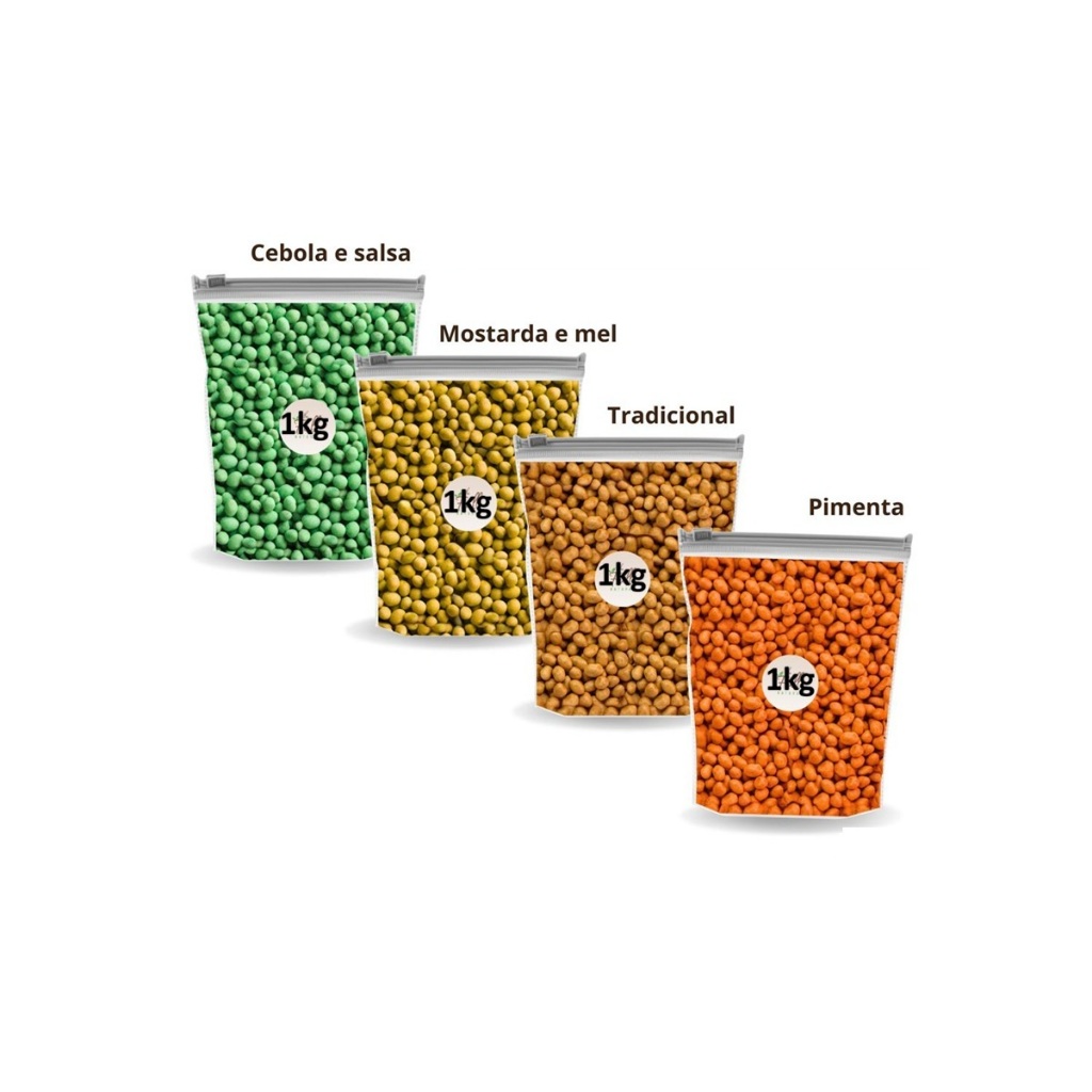 1kg Amendoim Japonês Crocante Cebola e Salsa Pimenta Mostarda Casca Fina Não é Duro Ao Comer em Oferta na Shopee