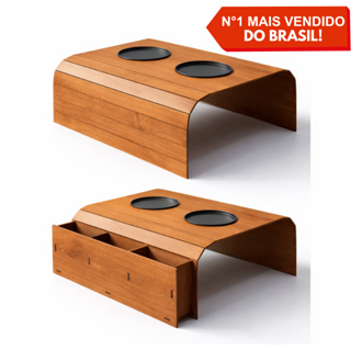 Esteiras Suporte Porta Copos Braço Sofá Apoio Cerveja Controle Bandeja Porta copo Decoração casa Porta Treco em Oferta na Shopee