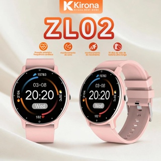 ZL02 Relógio Inteligente Smartwatch Relogio Relógio Smartwatch Feminino à Prova d'Água Frete Grátis em Oferta na Shopee