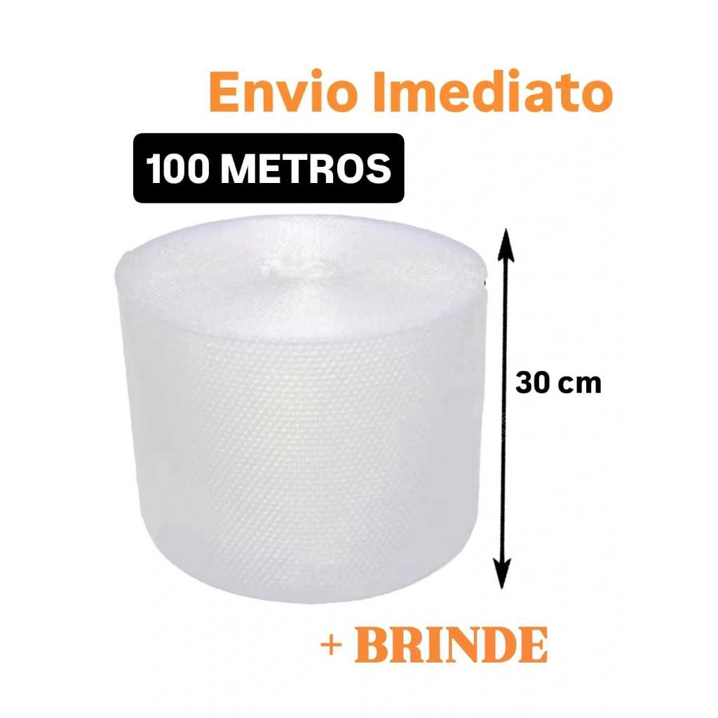 Bobina de Plástico Bolha 100m Embalagem Proteção Mudanças, Material ENVIO IMEDIATO Ideal E-commerce