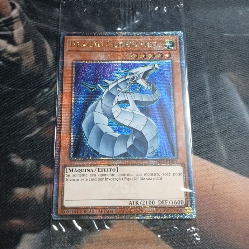 Dragão Cibernético - Quarter Century Rare - Lacrado - Original - Yu-gi-oh / Yugioh