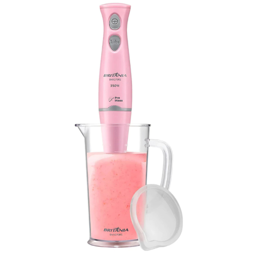 Mixer Britânia BMX370RS Super Potente 350W Cor Rosa 220V