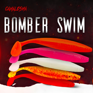 Isca Soft Artificial Bomber Swim Camalesma (3un) Shad com Padle Similar Slow Shad Traíra Traírão em Oferta na Shopee