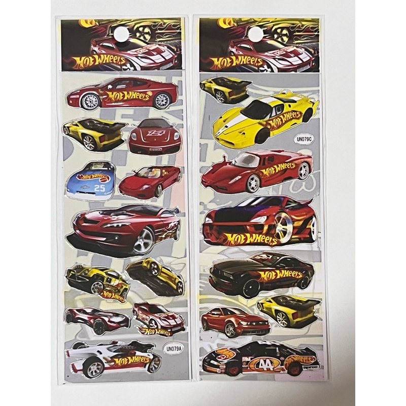 Adesivo Infantil Carros carrinhos Hotweels — imagem 2 de 2