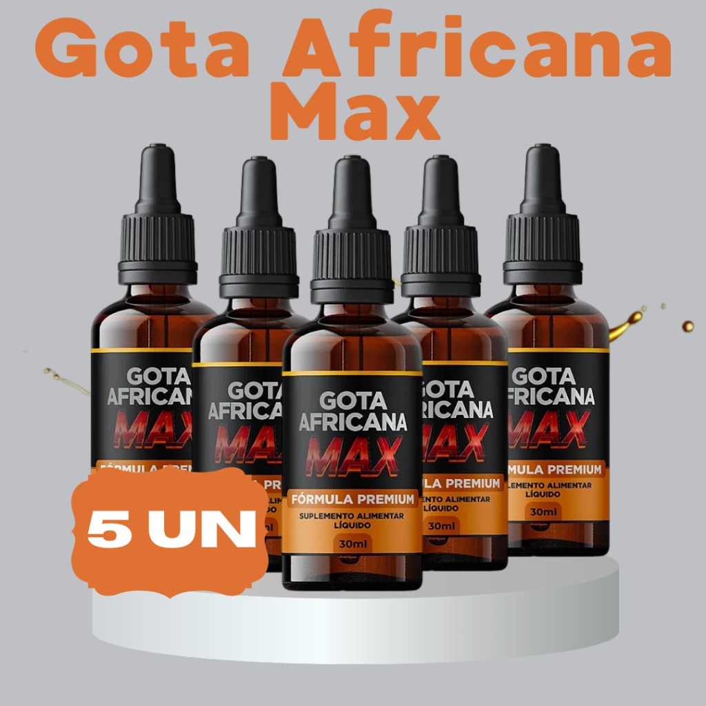 Gota Africana Max 30ml Original Oferta em Oferta na Shopee