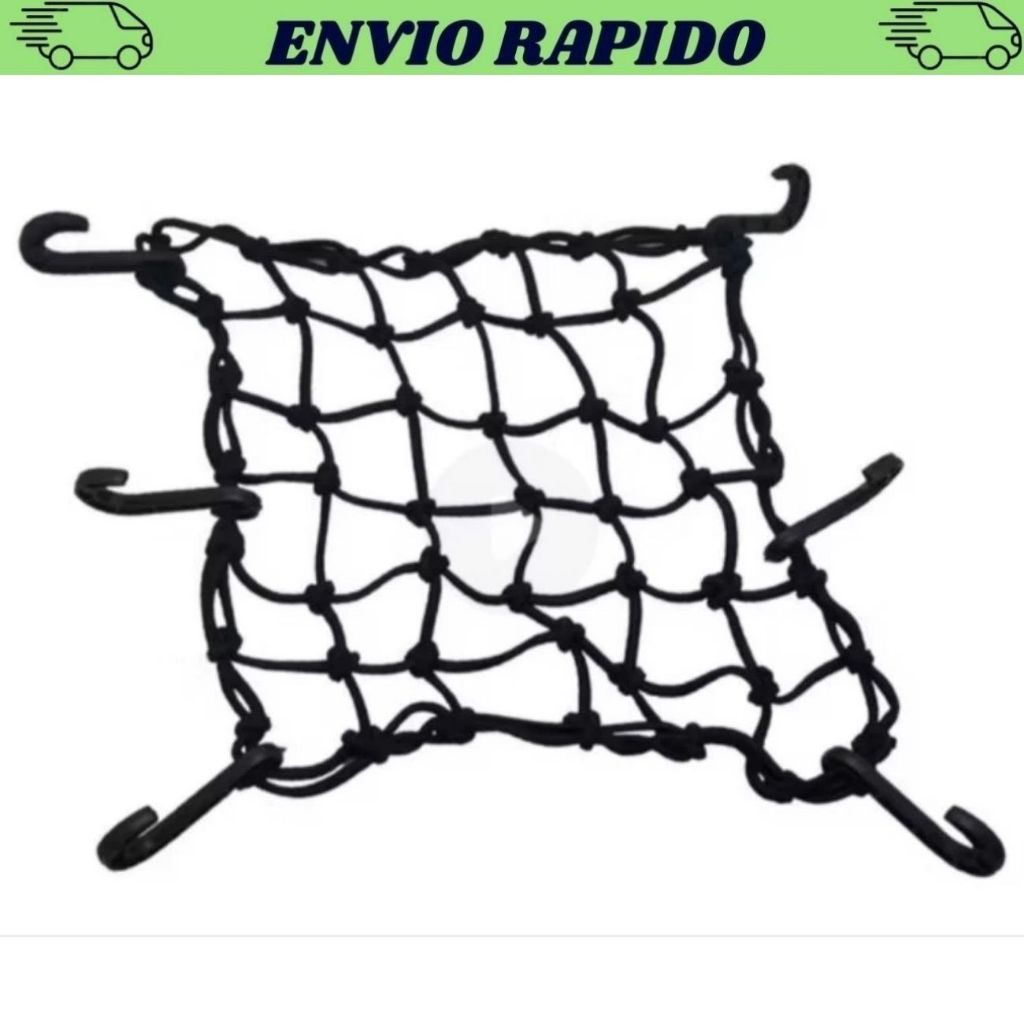 Rede Elastica Aranha Para Moto Bagageiro Transportes de Capacete Caixas Cargas em Oferta na Shopee