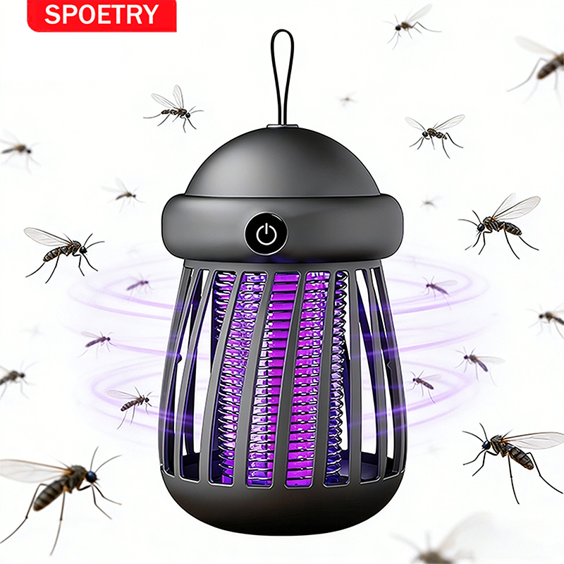 Lâmpada Elétrica Mata-Mosquitos Usb Recarregável Insetos Repelente Eletrônico UV Portable Para Uso Doméstico Ao Ar Livr