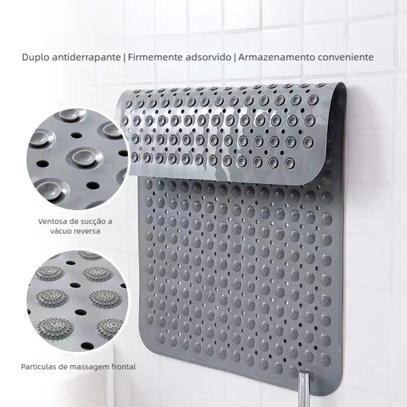 Tapete Antiderrapante para Box – Quadrado, Ecológico e Seguro