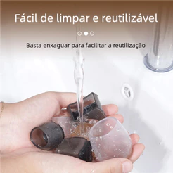 Kit Protetores de Perna de Cadeira Silicone 4/8/16/24 Unid, Almofadas Feltro Anti-Ruído para Móveis